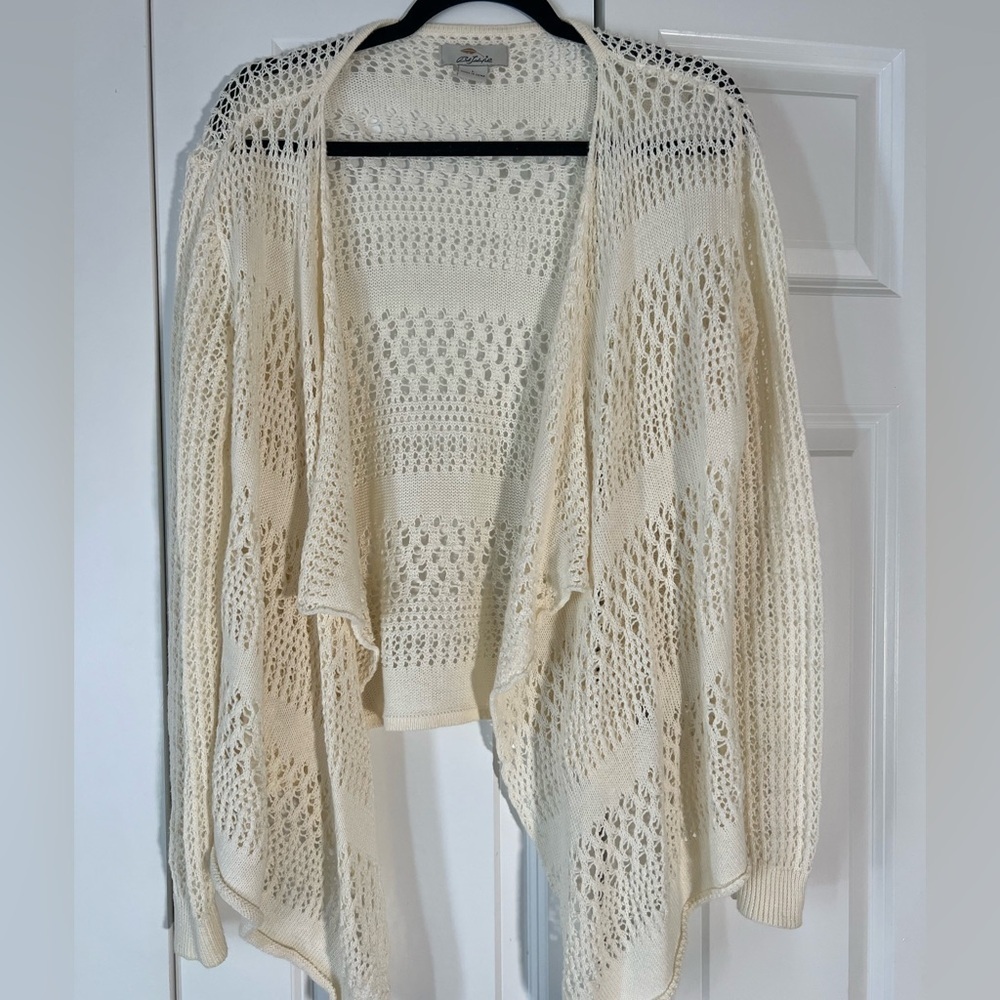 ‼️3/$30‼️Bob Timberlake Open-Knit Cardigan